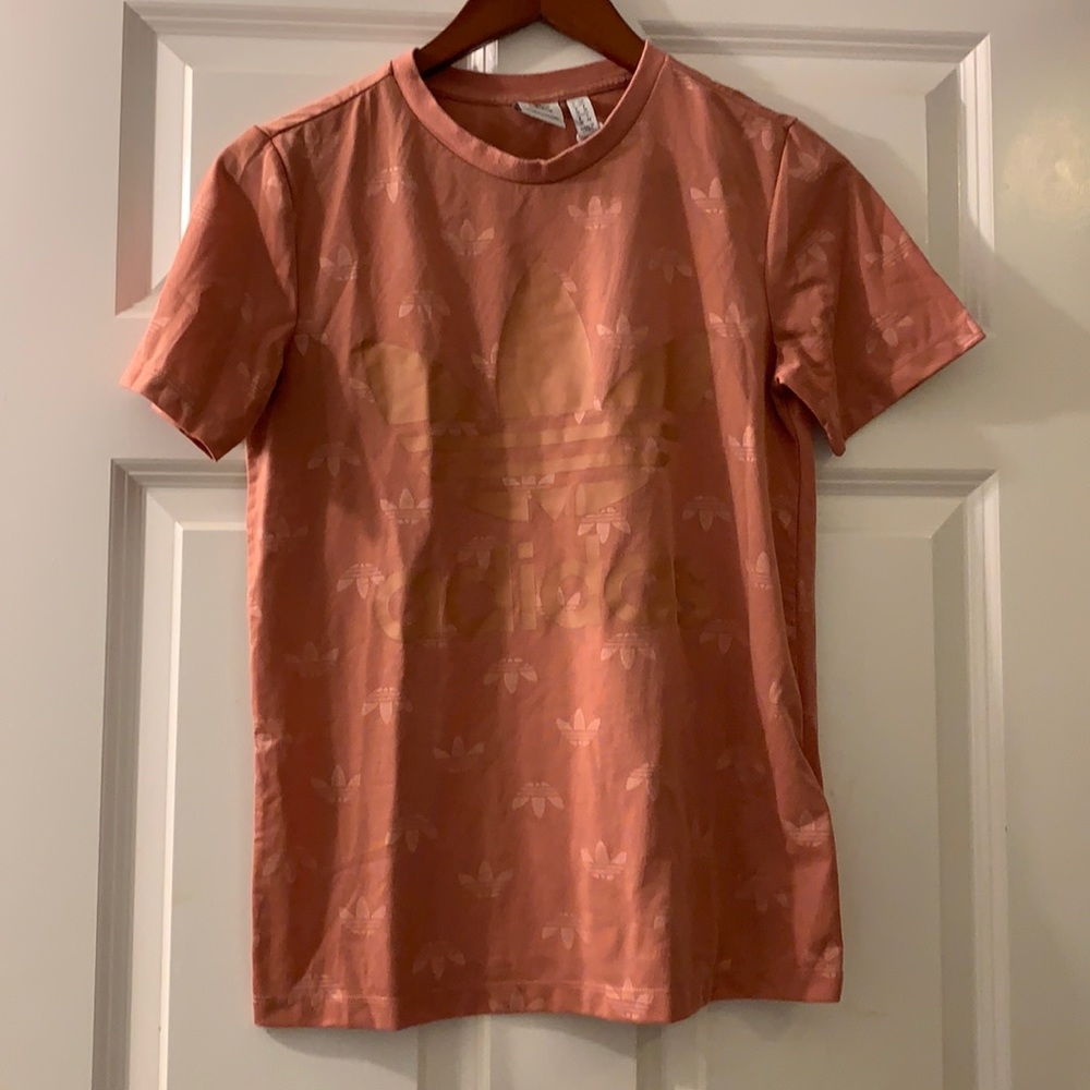 Adidas pink t-shirt